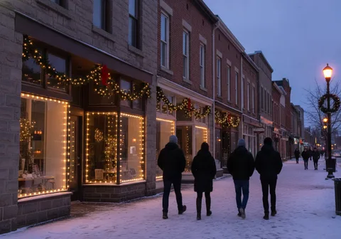 Commercial Holiday Lighting in Guelph